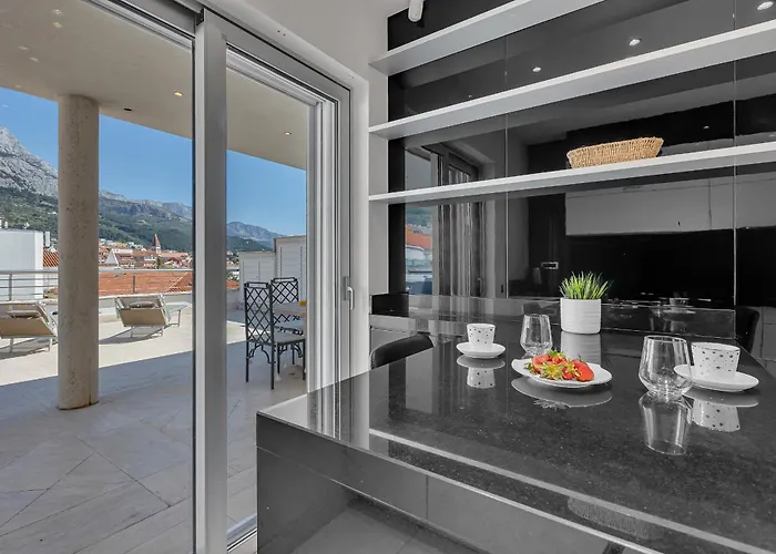 Apartment - First Row Sea - Exklusiv Makarska